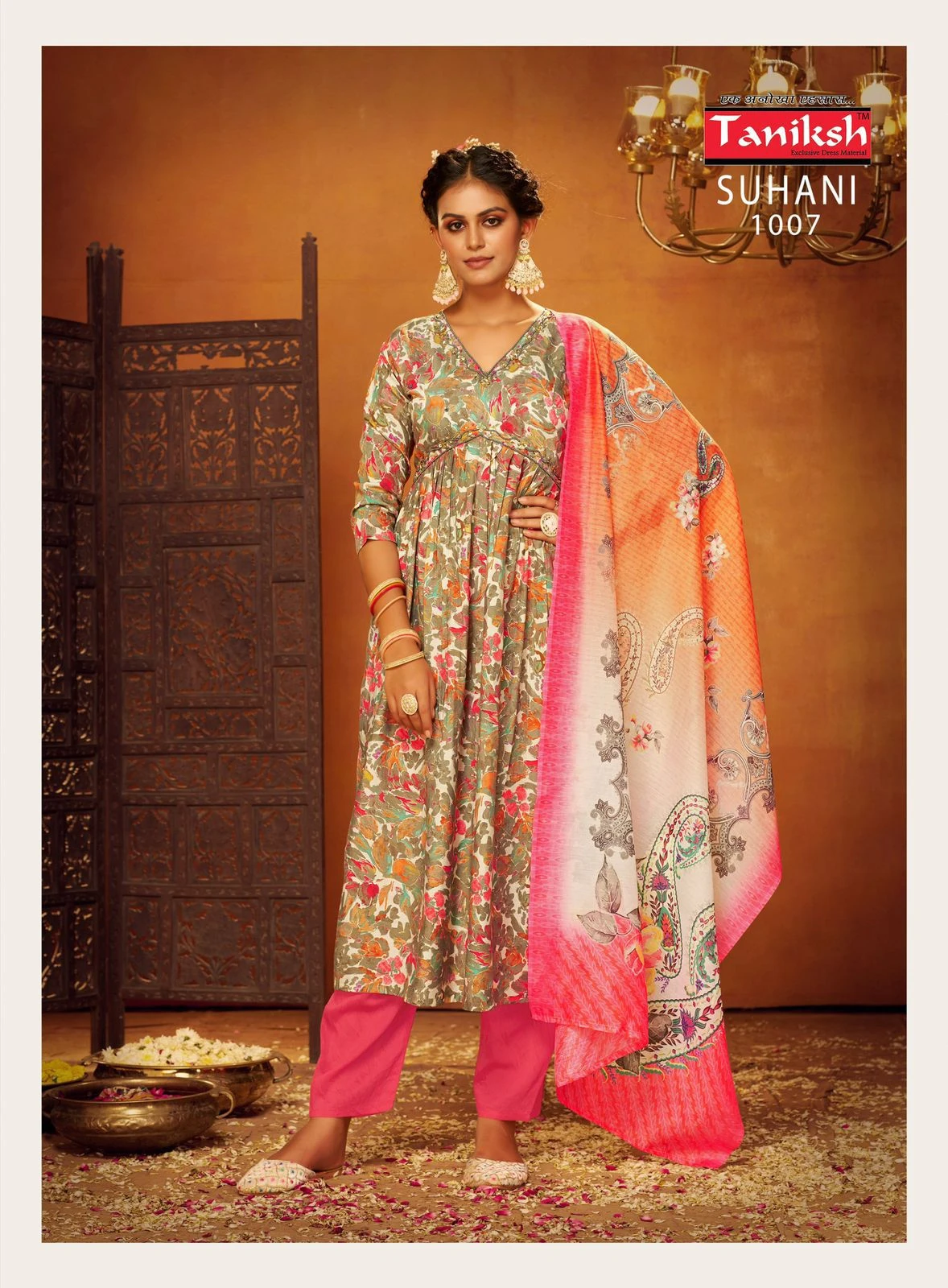 Taniksh Suhani Vol 1 Muslin Print Wholesale Readymade Salwar Suit Catalog — Wholesale Salwar Suits, MPA wholesale from Surat - Gallery Image 2
